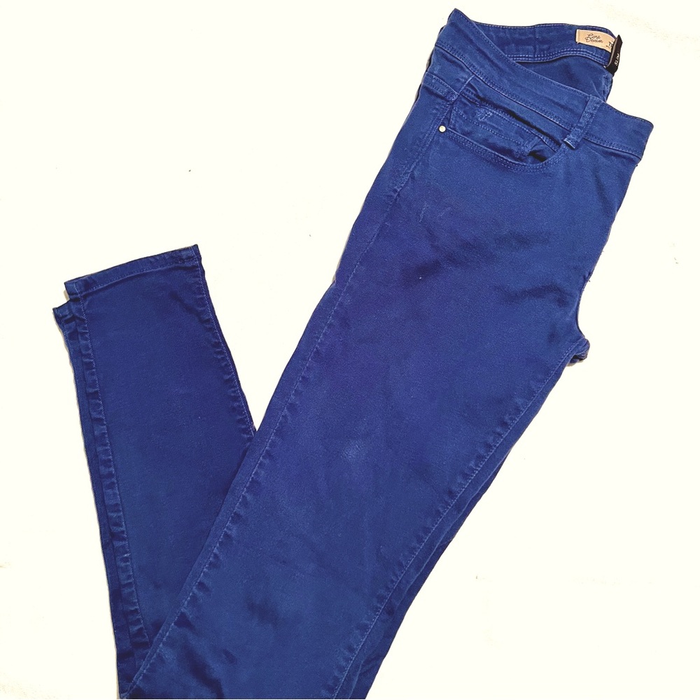 Trafaluc - Zara | Blueberry Slim Fit Skinny Jeans // 6